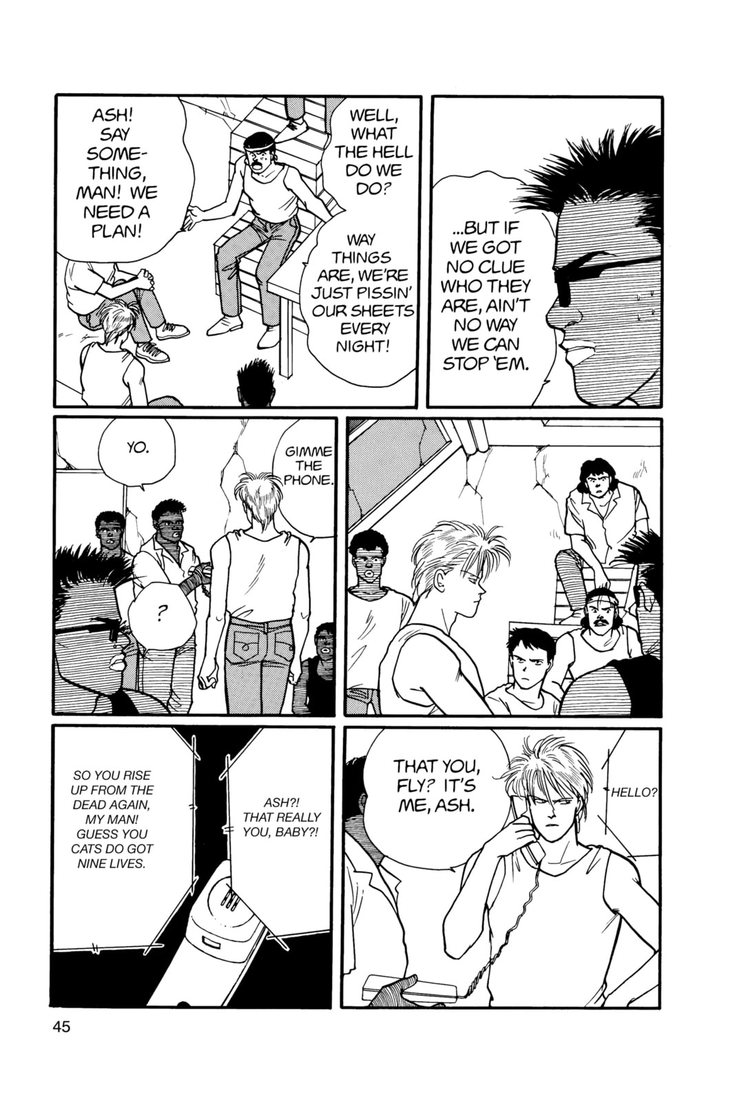 Banana Fish Chapter 16 image 041